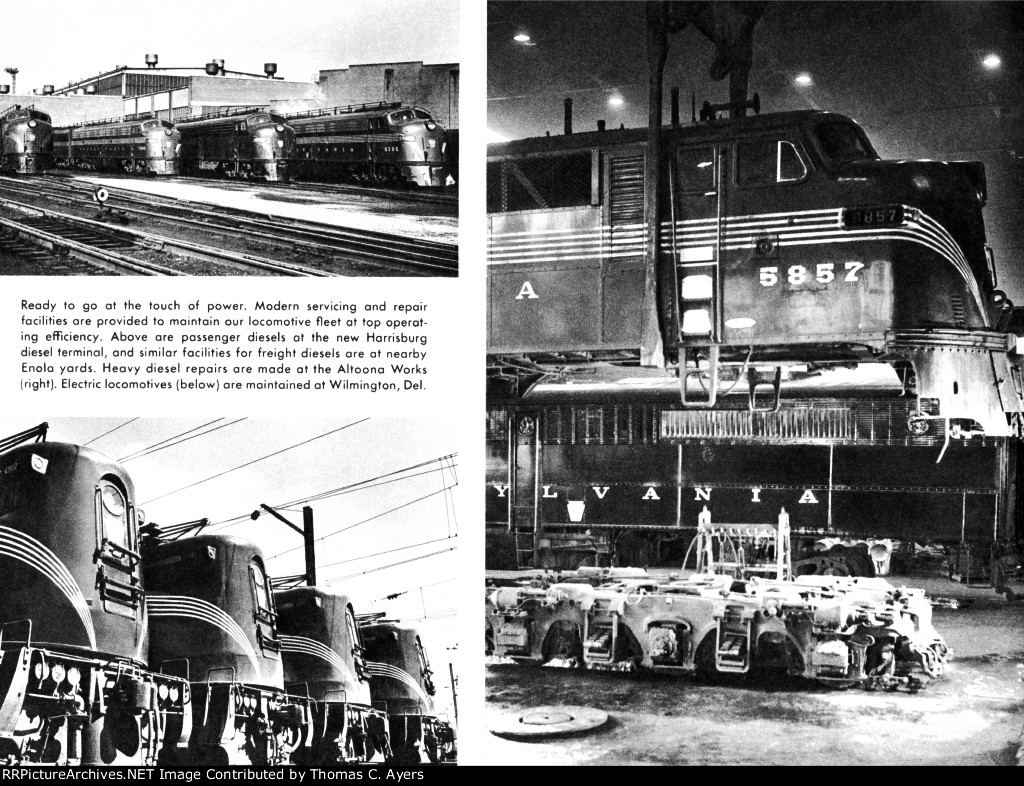 PRR "Pictorial Review Of Progress," Page 5, 1953
